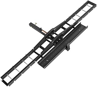 Direct Aftermarket Steel Motorcycle Carrier 500 LB Scooter Dirt Bike Hauler Hitch Mount