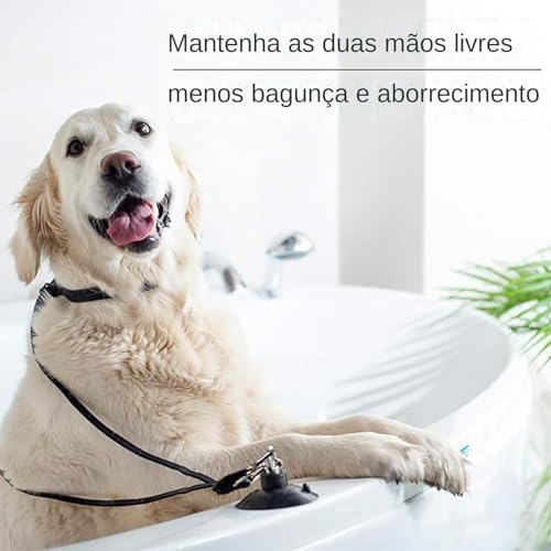 Corda ajustável para banho de cachorro, corda de retenção para banho de cachorro com sucção, Suprime