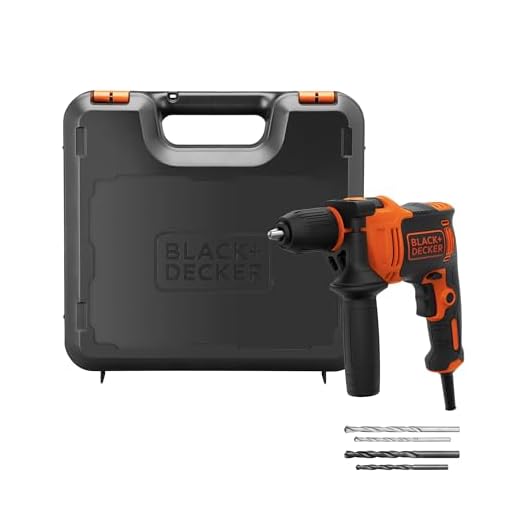 BLACK+DECKER 710W Hammer Drill Kit