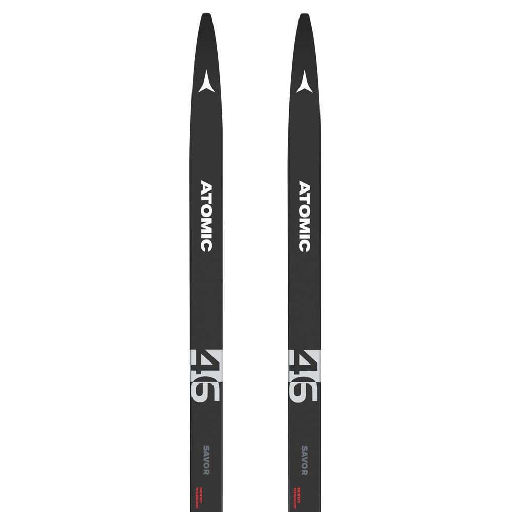 Atomic Savor 46 SKINTEC + PLK ACS Bla Skis, Adultes Unisexe, Noir/Gris/Rouge (Multicolore), 188 cm