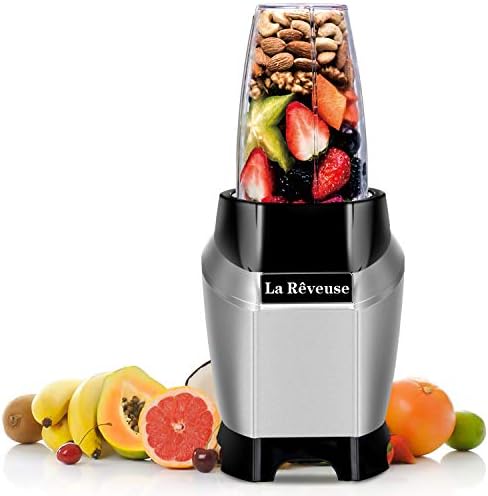 La Reveuse Personal Smoothie Blender 600 Watts with 20 oz BPA-Free Travel Bottle-Dishwasher Safe (1 bottle)
