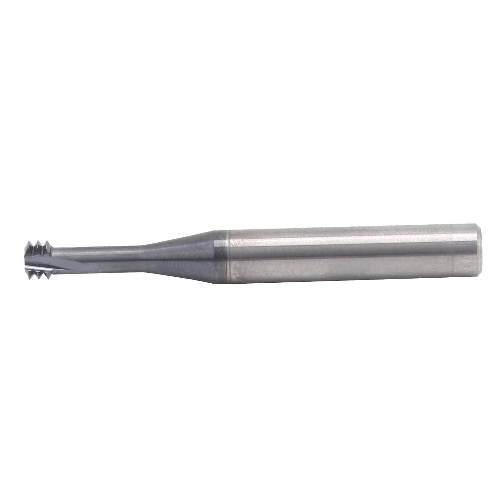 TANIQIACA Milling Cutter 3-Tooth Metric 60° Tungsten Steel Thread Threading Tools M6.0x1.0xD6x50