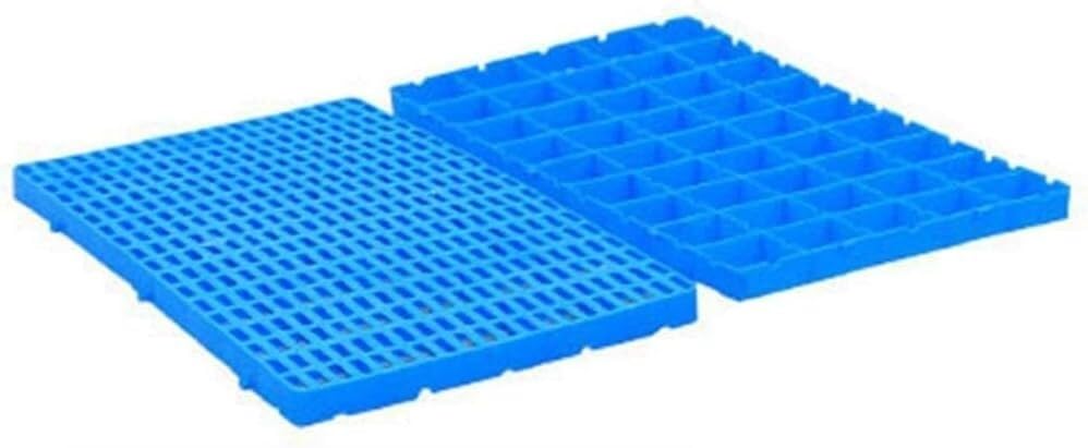 Rayonnage à palettes en plastique de qualité supérieure en polyéthylène bleu