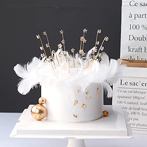 450 Pcs White Feathers Crafts For Diy Craft,Jewelry Making, Wedding Home Party Decorations #TOP5