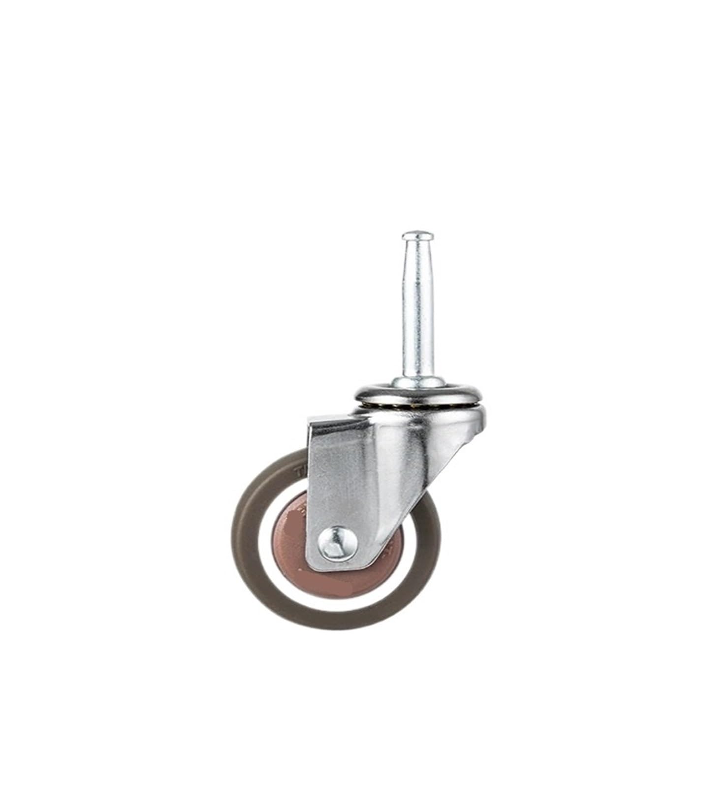 Mxxdmopd No.5-4 Pcs 4 Pieces/Lot 1.5 Inch Furniture Accessories Rod Wheel Silent Swivel Caster Pulley Roller(No.5-4 Pcs)