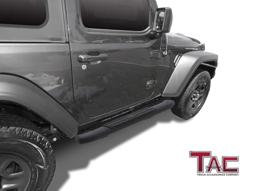 Estribos ovalados para Jeep Wrangler JL 2018-2024 2 puertas miniatura 2