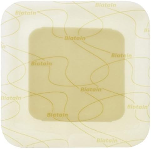 Coloplast 3423 Biatain Adhesive Foam Dressing 7" x 7" - Box of 5