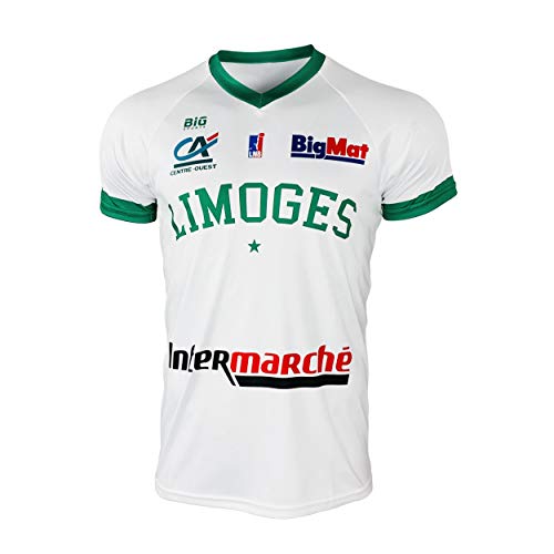 Limoges CSP CSP Limoges Maillot Officiel Domicile 2019-2020 Basketball Mixte Adulte Cover