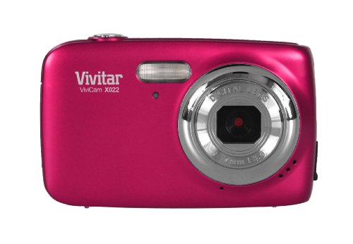 VIVITAR VX022-PNK 10.1 Megapixel VX022 Digital Camera (Pink)