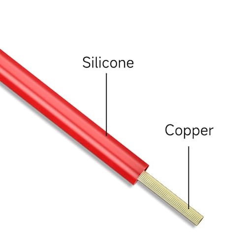 Cleqee 10 Stück Bananenstecker Silikon Messleitungen 4mm voll isoliert Sicherheit ummantelt stapelbar Bananenstecker weichen Draht Verlängerungskabel für Multimeter