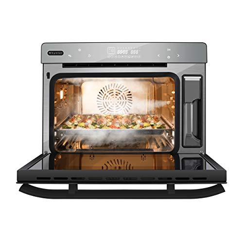 Whynter Tso-488Gb Grande 40 Quart Capacity Counter-Top Multi-Function Convection Steam Oven, Black Stainless Steel #TOP3