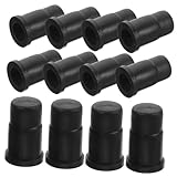 DIYEAH 50PCS Caster Socket Sleeve Inserts 19 * 32mm Furniture Replacement Stem Sleeves for Caster Wheels Sturdy and Versatile