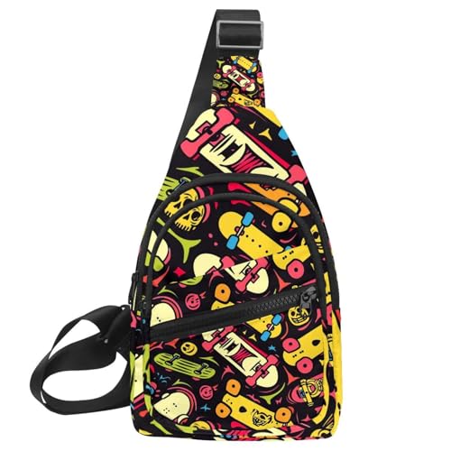 Mochila cruzada ligera y ajustable que soluciona la falta de espacio al correr o caminar