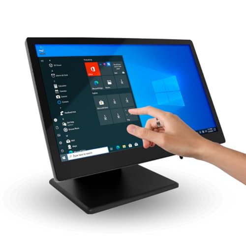 Point of Sale Windows with 15.6-Inch Touchscreen + i5 Processor, 8GB RAM +128GB ROM, Aluminum Alloy Build, High-Performance POS.