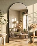LadyNow 81×41 Arched Floor Mirror