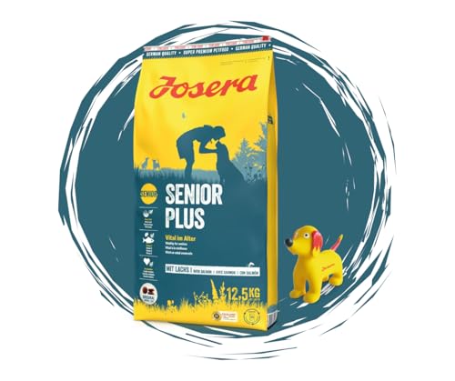 Josera - Hundefutter - Josera Exclusive SeniorPlus - Trockenfutter 12,5 KG + Goodie Quietsche Seppl - Premium Hundefutter für ältere Hunde
