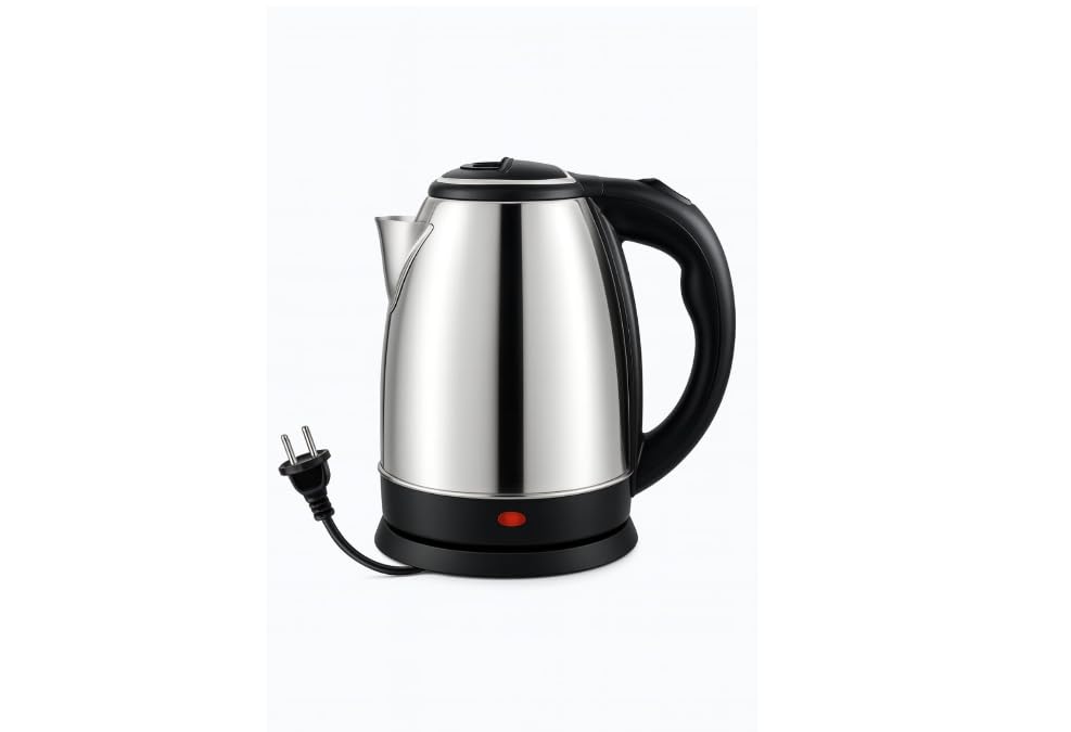 Electric Kettle 1.2 Litre I 3X Protection - Dry Boil, Auto Shut Off, Overheat I 1350 Watt I Super Fast Boiling I Stainless Steel I 360° Power Base-image-48