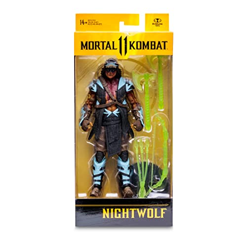 Mcfarlane - Mortal Kombat 7" Figures Wave 9 - Nightwolf #TOP7