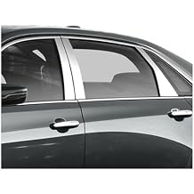 QAA is Compatible with 2016-2020 Cadillac CT6 6 Piece Stainless Pillar Post Trim PP56231