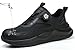 ZEPYFXIT Scarpe Antinfortunistiche Uomo Donna Scarpe da Lavoro Impermeabili Leggere Antiscivolo con Punta in Acciaio S1P Invernali Estive Nero 39 immagine