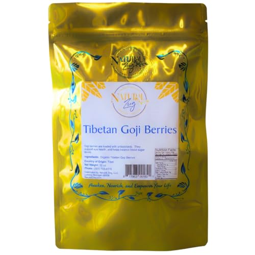 Authentic Tibetan Goji Berries (Raw, Wildcrafted) 16 oz