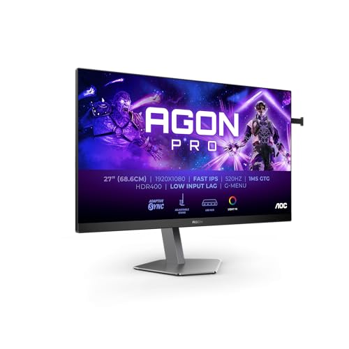 Offerta Imperdibile: AOC Agon PRO AG276FK, il Monitor Gaming da 520Hz a soli 409€!
