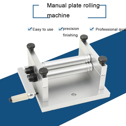 Máquina manual de laminado para doblar metal con precisión en joyería DIY 5