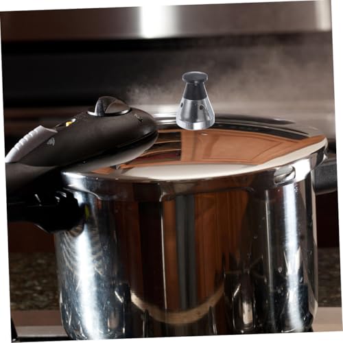 UPKOCH Válvulas de seguridad y válvula limitadora de presión para olla a presión, tamaño mediano 60kpa, tubo de escape robusto y rendimiento – Juego de 2 piezas miniatura 7