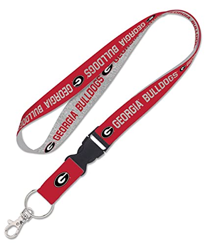 Caseys University Georgia UGA Bulldogs Lanyard with Detachable Buckle 1