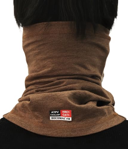 Image of BOCOMAL FR Neck Gaiter Face Mask for Summer 4oz EX Lightweight Flame Resistant Welding Hood-CAT1