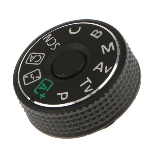 Botón de modo de dial de función de cámara digital de plástico para reemplazo de cámara Canon 70D