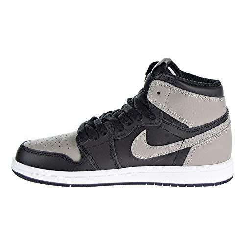 Nike Jordan 1 Retro High OG Little Kids' Shoes Black/Medium Grey/White aq2664-013 (11 M US)4