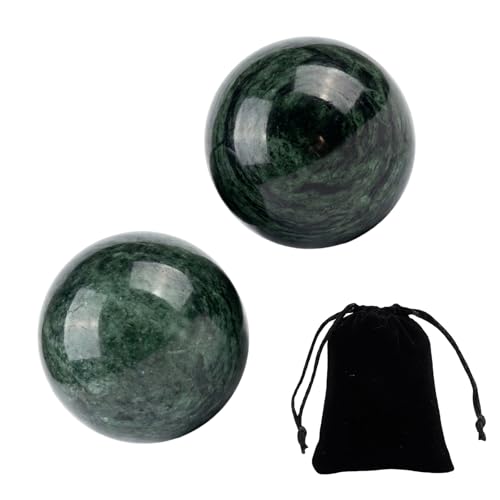 Nouysoc 2 PCS Baoding Balls, Hand Therapy Balls with Chime,