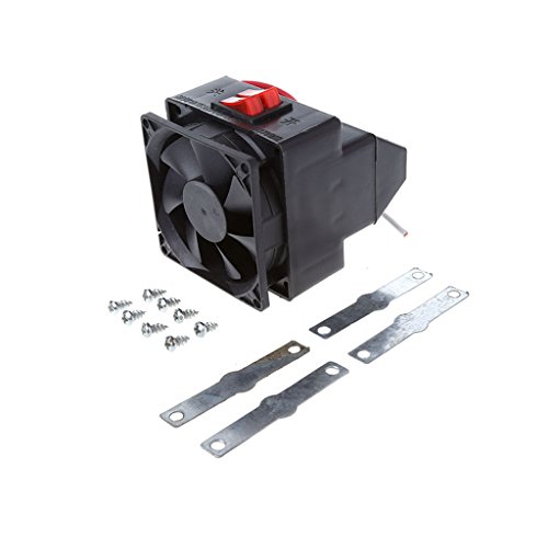 jebyltd Calentador de calefacción portátil PTC de 150 W para coche, ventilador caliente, antivaho para 1