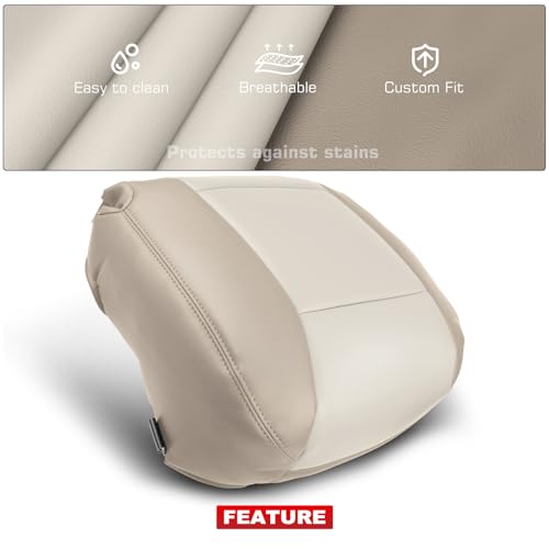 A-Premium Seat Cover Compatible with Ford Explorer 2006-2008 Front Driver Side by A-Premium - Image 4