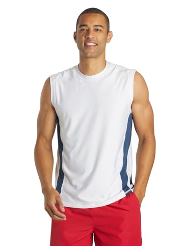Sporti Men's Sleeveless UPF 50+ Comfort Fit Rashguard