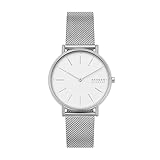 Skagen Women's Signatur Two-Hand Silver Stainless Steel Mesh Band Watch (Model: SKW2785)