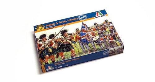 ITALERI Historics 1/72 Napoleonic Wars British & Scots Infantry Hobby 6058 T6058