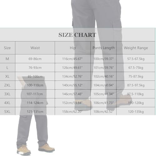 FlexRover - Ultra Comfort Flex Fit Cargo Pants, Adorlina Pants for Men, ComforFlex - Men's Multi-Pocket Stretch Pants2