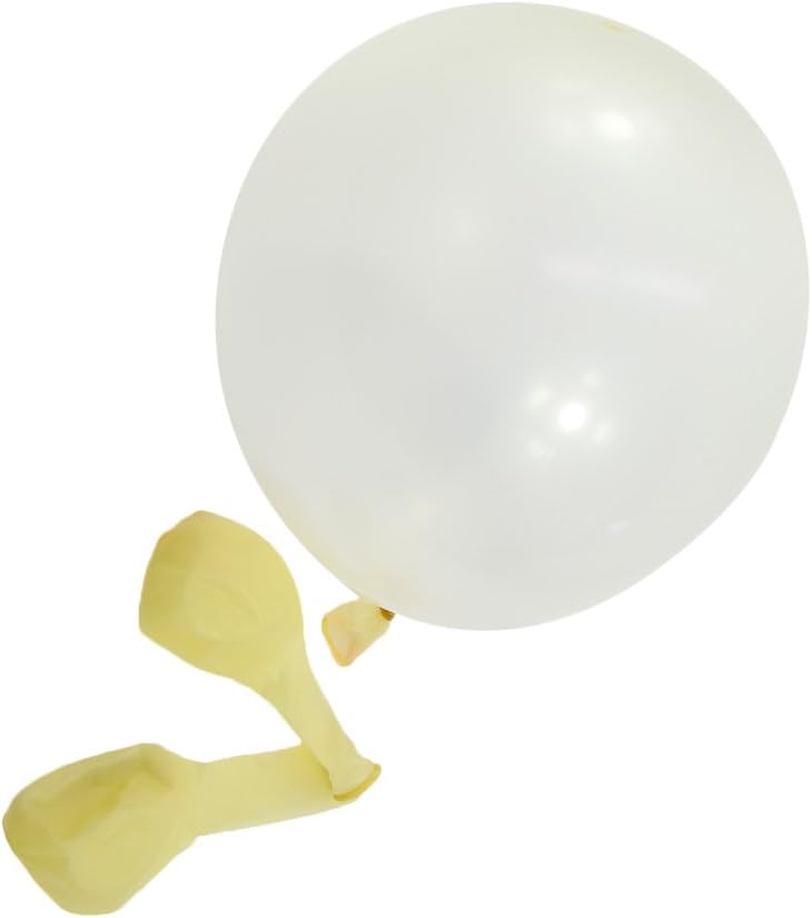 dianlan1 Set of 10 Balloons for Party Decoration Transparent Air Balloon for Birthday Party Summer Wedding Children Party Decoration Pool Party/Clear Glass Latex Inflatable Balloons Transparent