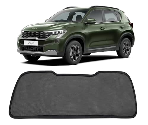 Image of Autofact Dicky Curtain for Sonet | Custom Fit Rear Windshield Sunshade | UV & Heat Protection | Foldable Mesh | Privacy & Cooling Car Accessory