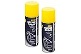 silicona en aerosol para el cabello Lubrica las ruedas y las guías de los cinturones de seguridad. Previene la congelación de las puertas en invierno.