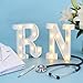 Ceenna 2 Pcs RN Nursing 2026 Graduation Party Decoration Rn LED Light up Letters 3D Marquee Grad Nurse Tables Centerpieces Signs for Class of 2026 Congrats Nursing School Survivor Party Supplies