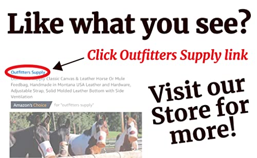 Trailmax H-Style Top Pack For Sawbuck Or Decker Pack Saddle; Horse And Mule Packing; High Volume Pack Bag; Top Pack For Horse & Mule Packing; Heavy-Duty Nylon Top Pack; Brown #TOP4