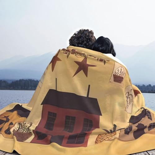 Couverture polaire confortable pour lit de camping et salon cosy