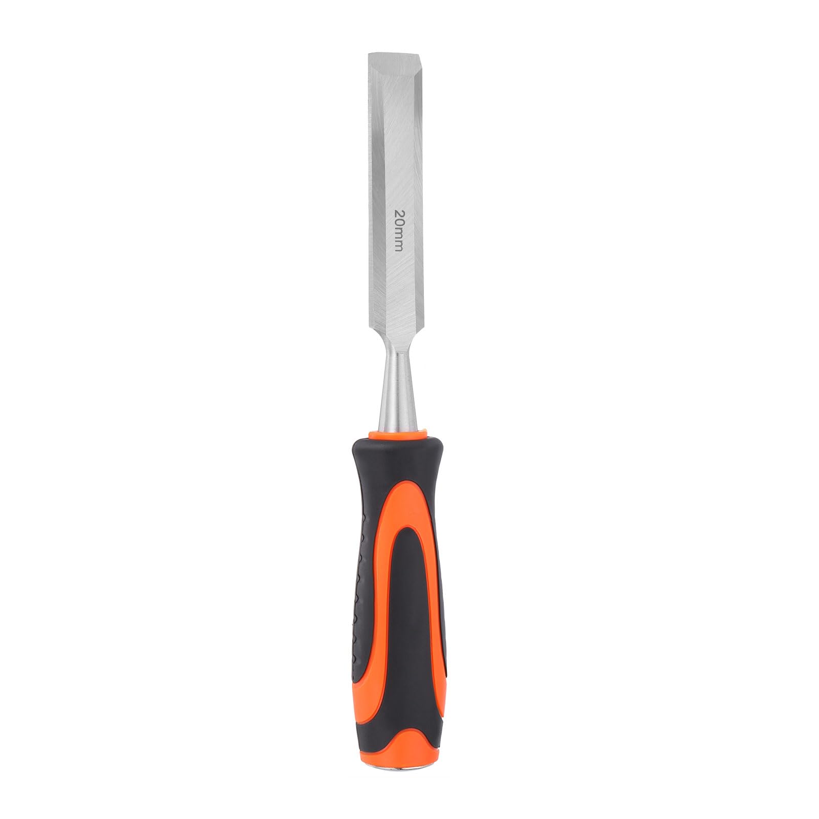 sourcing map Wood Chisel 20mm CR-V Steel Beveled Edge Blade Wood Working Chisel Woodworking Tools with Plastic Handle for Carving Woodworking DIY Projects