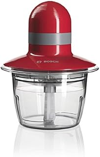 Bosch MMR08R1GB Mini Chopper, 400 W, 0.8 Litre - Red