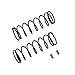 Team Associated 81224 Front Springs V2, gray, 5.3 lb/in, L70, 9.0T, 1.6D