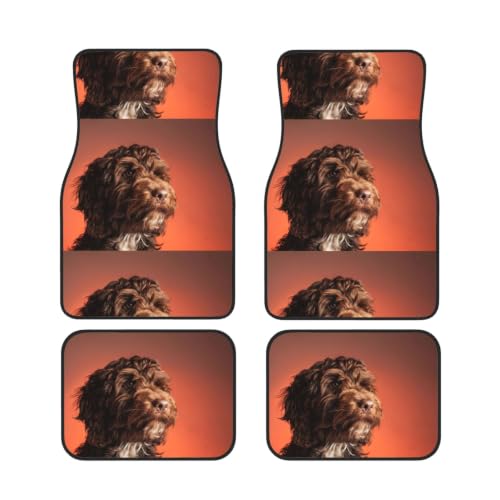 Alfombrillas para coche de neopreno resistente juego completo de diseño premium