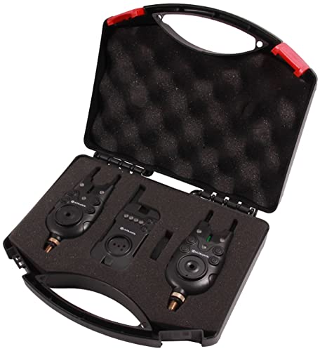 Alarmas Carpfishing Ultimate Elite Set de Alarma de Mordida 2 + 1 | Alarma carpfishing